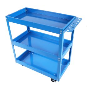 Metal Machine Tool Cart (Color: Blue)